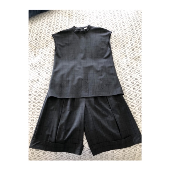 Tibi matching grey top and shorts - Picture 2 of 2